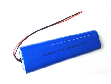 Chine 18650 paquets de batterie d'ion de Li, paquet de batterie rechargeable de 3,7 volts avec la carte PCB/avances de fil fournisseur