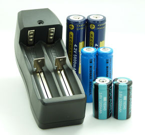 Chine Prise 112*43*43mm d'UE des USA de chargeur de batterie de marché de batterie d'ion de Li de la banque 18650 de puissance double fournisseur