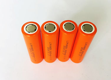 Chine Haute batterie d'ion de Li du cylindre 18650 de sécurité 3,7 volts de 2000mah MSDS UN38.3 diplômée fournisseur
