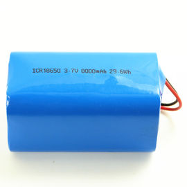 Chine Petit paquet de batterie d'ion de 18650 1s4p Li 3.7v 8000mah pour le dispositif médical de produits de Digital fournisseur