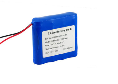 Chine paquet de batterie d'ion de 14.4V 750mah 14500 Li pour le signal lumineux de LED OEM&amp;ODM disponible fournisseur