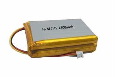 Chine Paquet terminal de batterie de polymère du lithium 2S de position, 103450 batterie de 1800mah 7,4 Lipo fournisseur