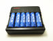 Chargeur de batterie universel d'ion de Li de baie du plastique 6 pour la cigarette électronique Vapes fournisseur