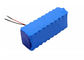 Batterie au lithium solaire de réverbère de couleur bleue, paquet de batterie de 3S10P 12V 26Ah UPS fournisseur