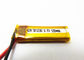 Petite batterie de polymère du lithium 3.7v 501230 120mah pour l'écouteur bleu de dent fournisseur