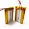 1800mah batterie 103450 de polymère de lithium de 3,7 volts avec le circuit de protection fournisseur